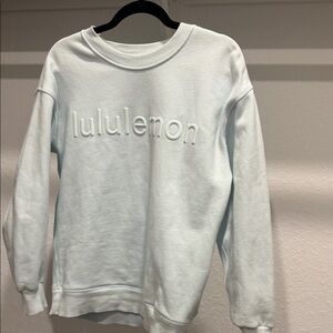 lululemon athletica Light Blue Sweatshirt